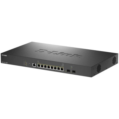 D-Link DXS-1210-10MP 10-Port 10G Layer 2 Managed Switch, 8x 10G PoE++ and 2x 10G SFP+